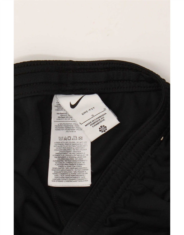 Nike Herre Dri Fit sportsshorts store sorte Colourblock Polyester