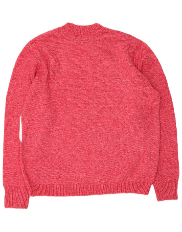 Marks & Spencer Dame sweater med rund hals DK 14 Medium Pink