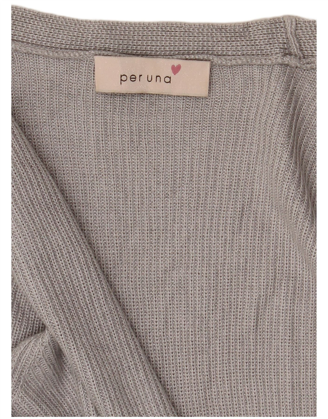Per Una Womens Open Cardigan Sweater UK 14 Large Grå