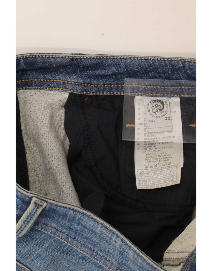 Diesel Herre Slim Jeans W32 L31 Blå Bomuld