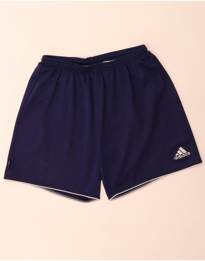 Adidas Sportsshorts til mænd store marineblå polyester