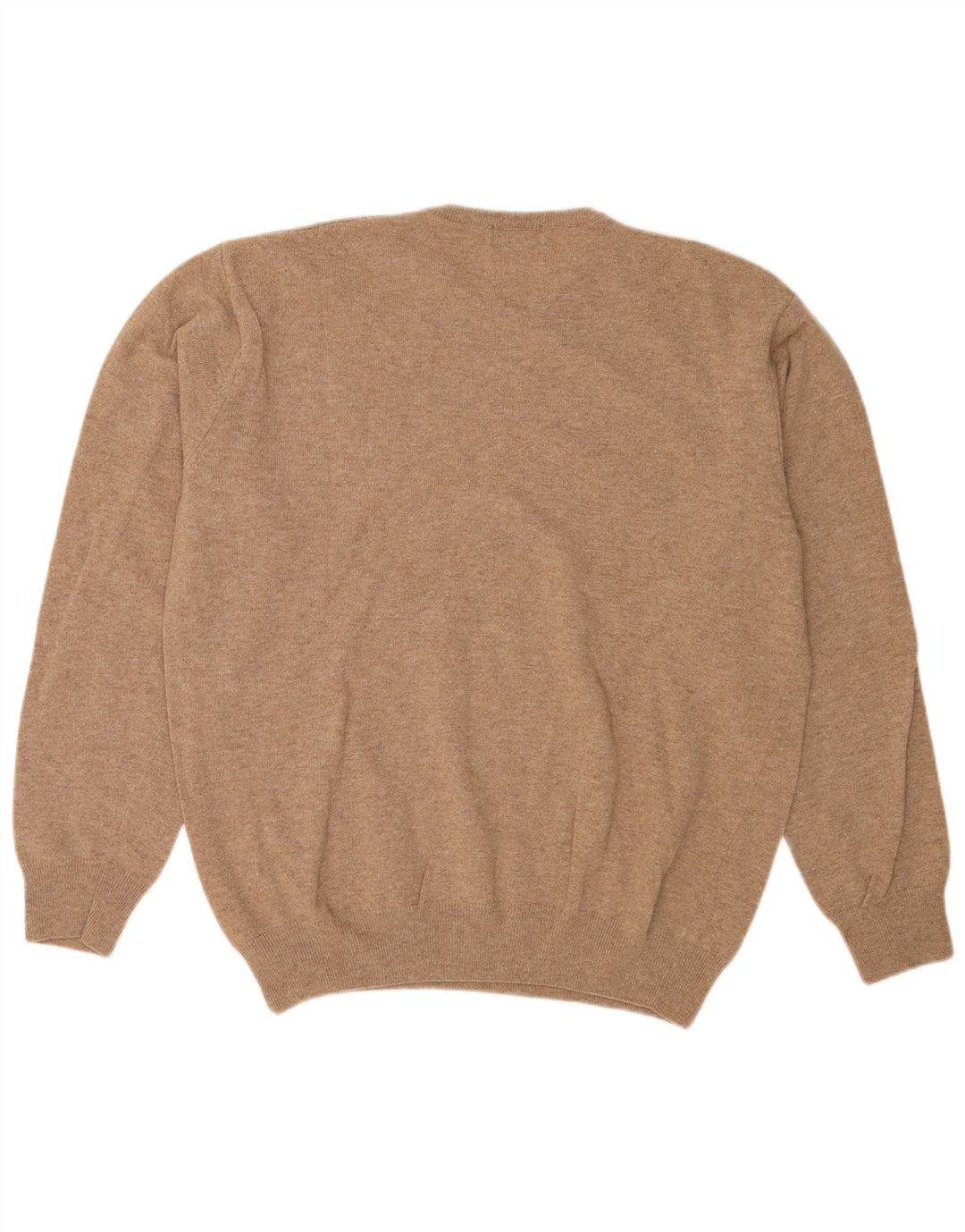 Kappa Herre Crew Neck Jumper Sweater 2XL Beige Lammeuld