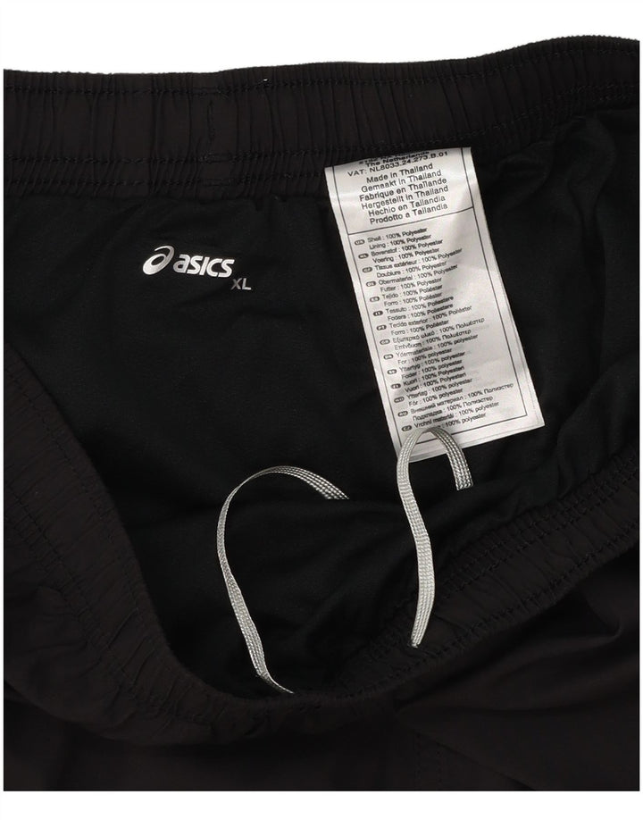 Asics Herre Sportshorts XL Sort Colourblock Polyester