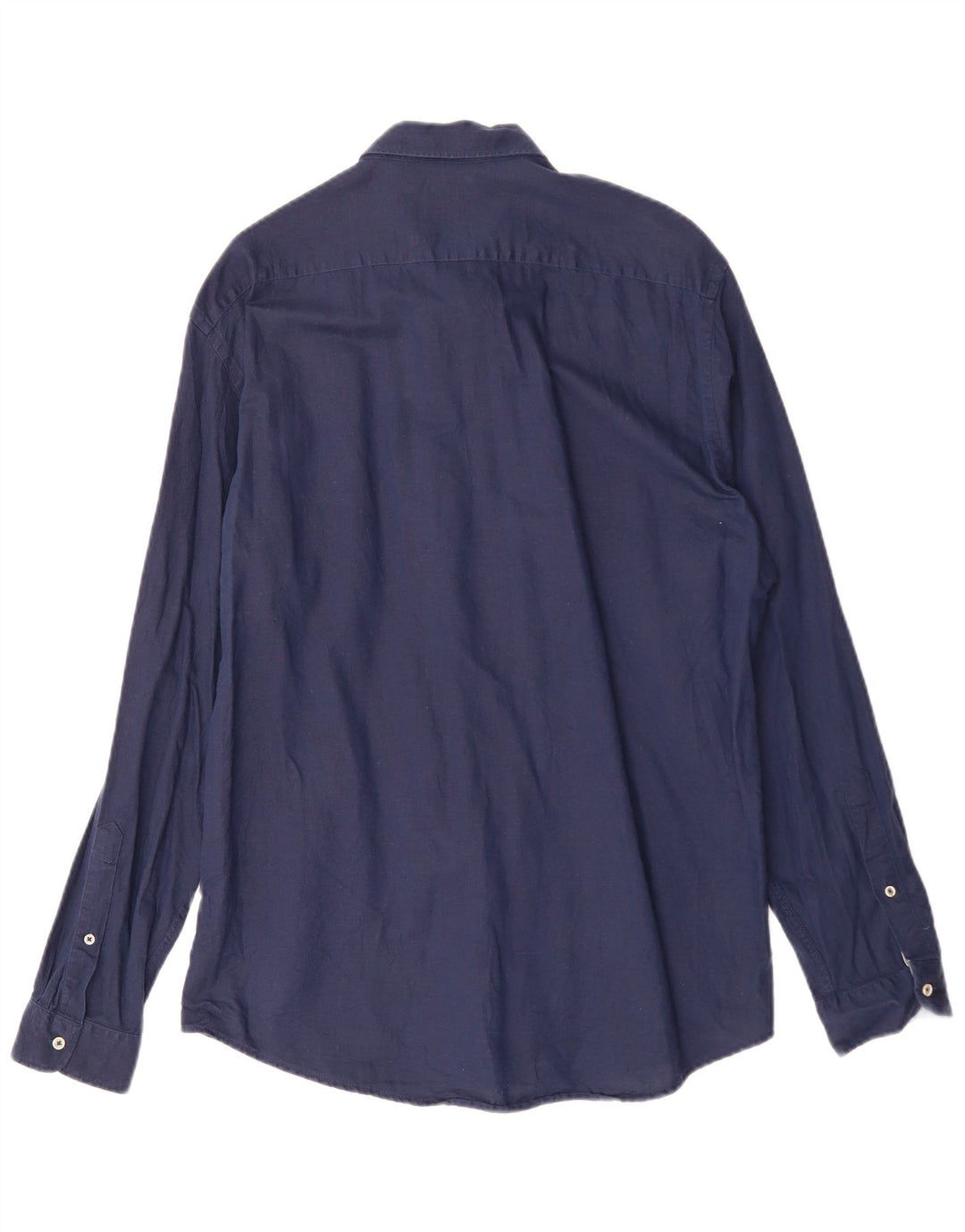 ZARA Herre Relaxed Fit Shirt XL Navy Blue