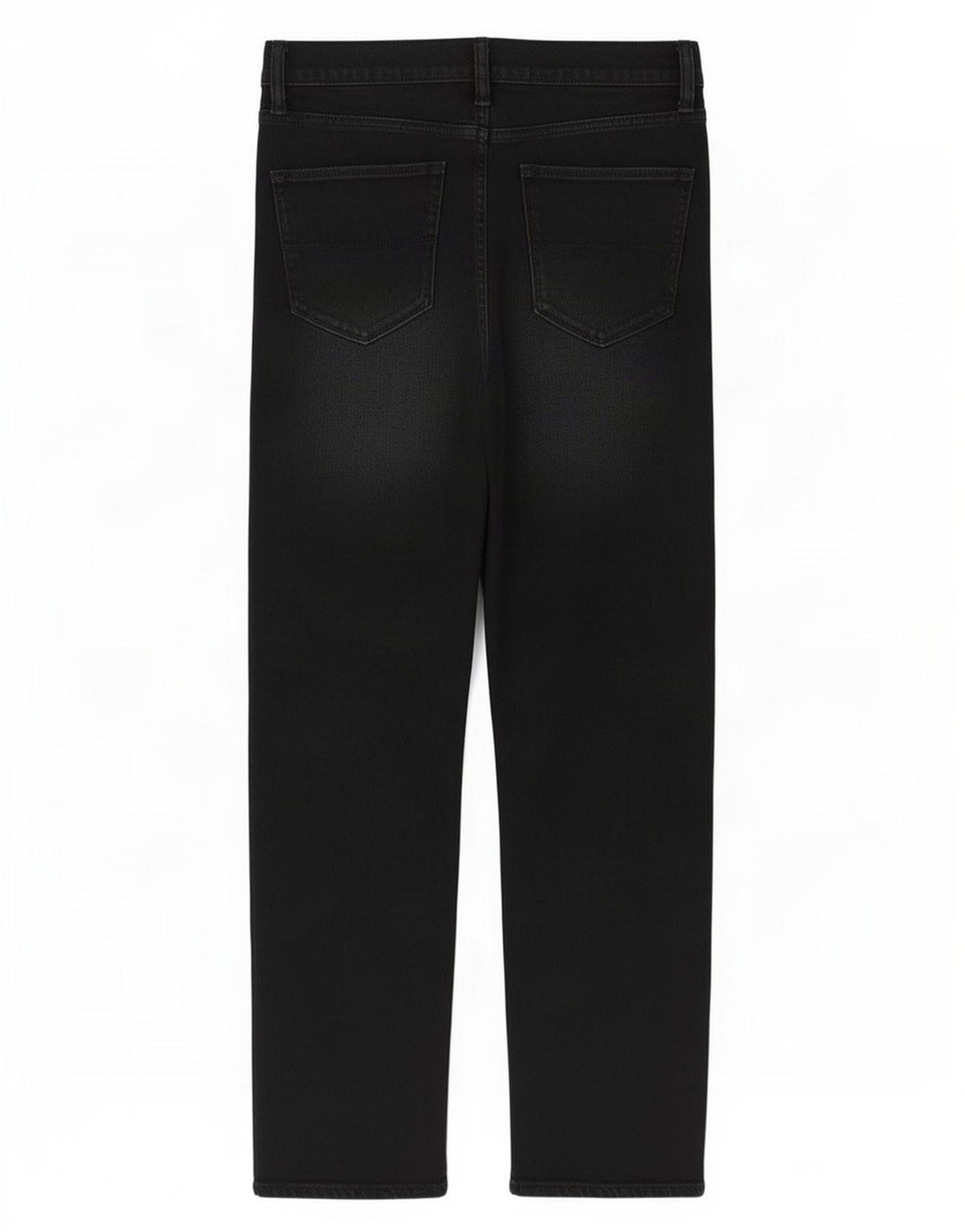 Marks & Spencer Straight Jeans til mænd W32 L33 Sort bomuld