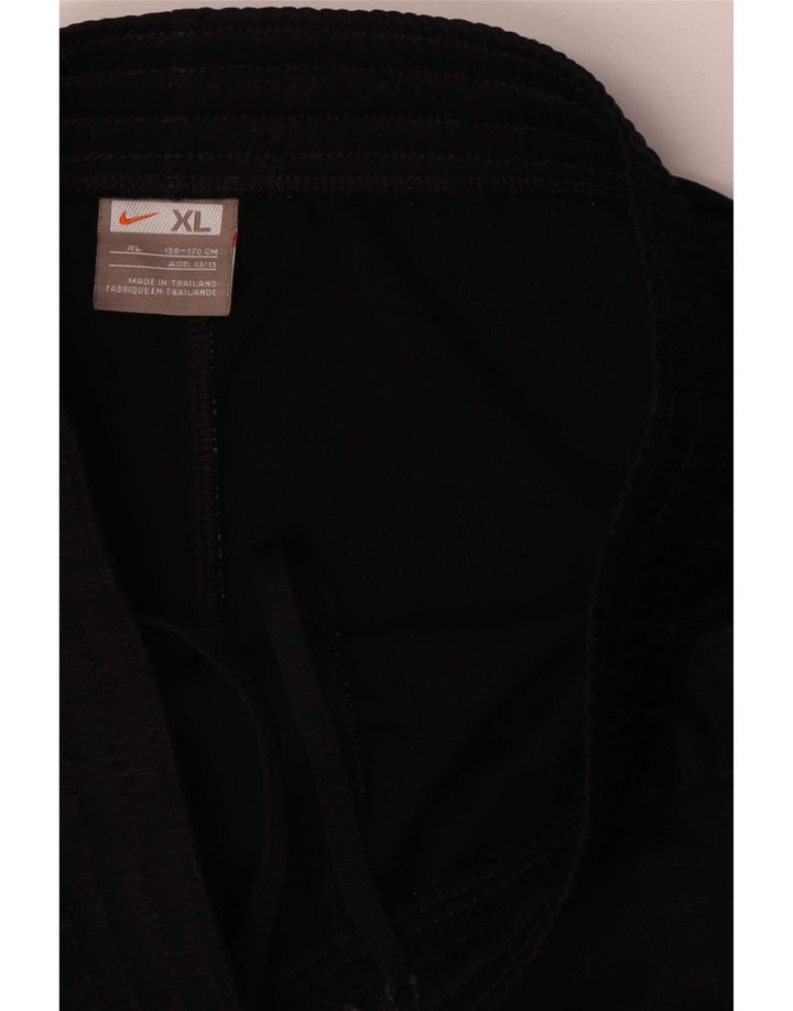 Nike drenge sportsshorts 13-14 år XL sort stribet polyester