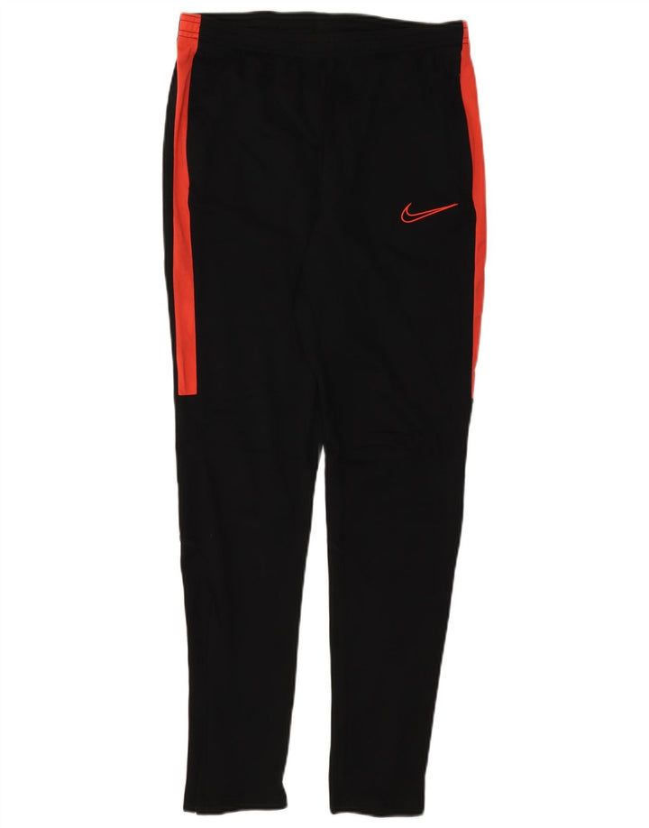 NIKE Dri Fit træningsdragt bukser til mænd Small Black Colourblock Polyester