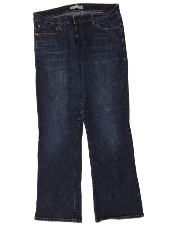 Levi's Womens 512 Perfectly Shaping Bootcut Jeans US 18 2XL W36 L31 Blå