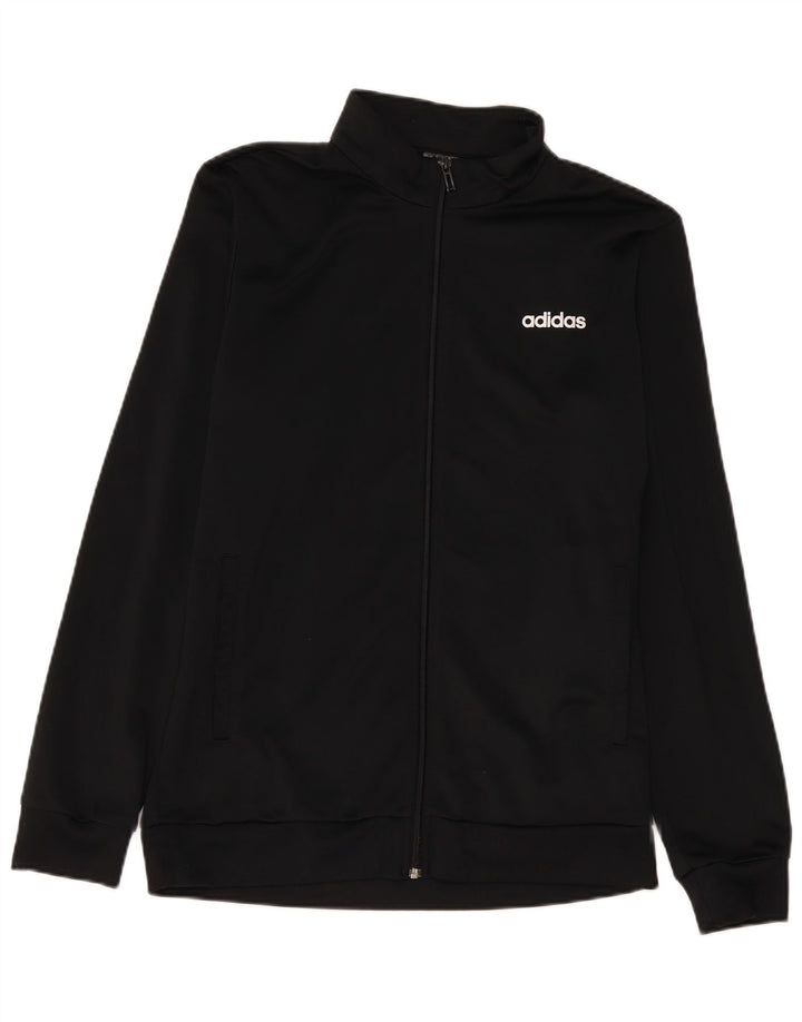 Adidas Herre grafisk træningsdragt Topjakke Stor sort polyester