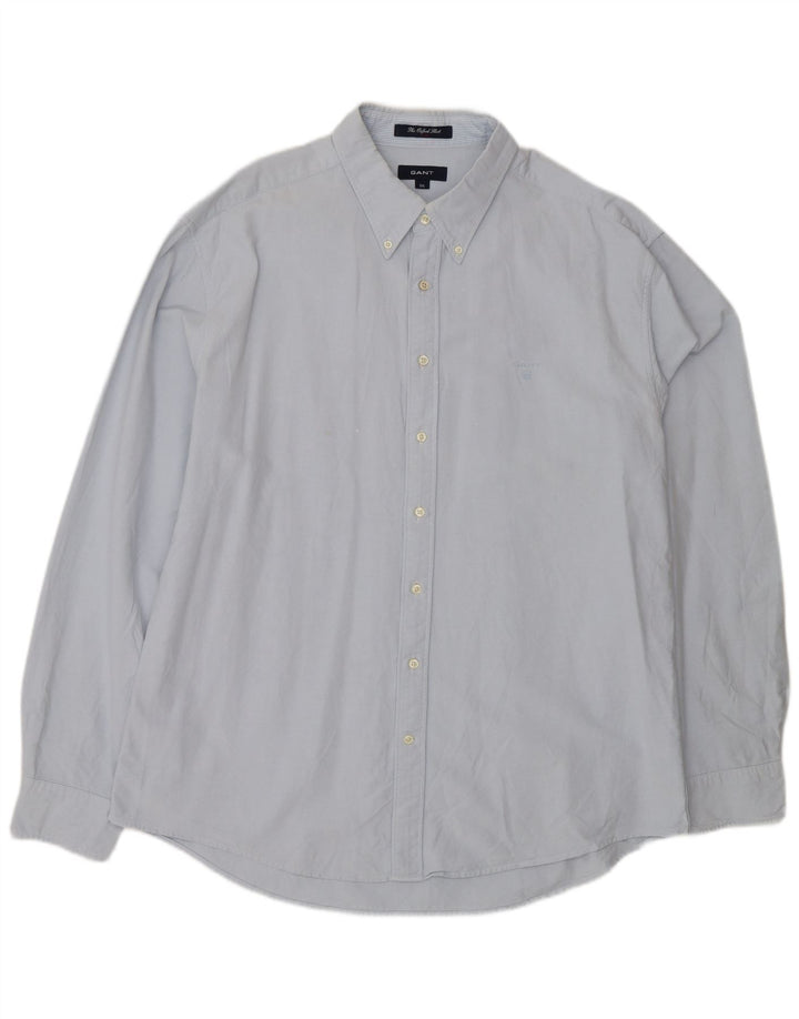 Gant herreskjorte 3XL blå bomuld