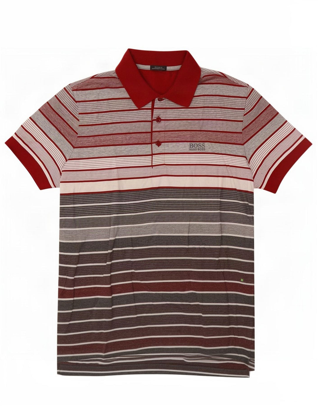 Hugo Boss Herre Regular Fit Polo Shirt Lille rødstribet bomuld