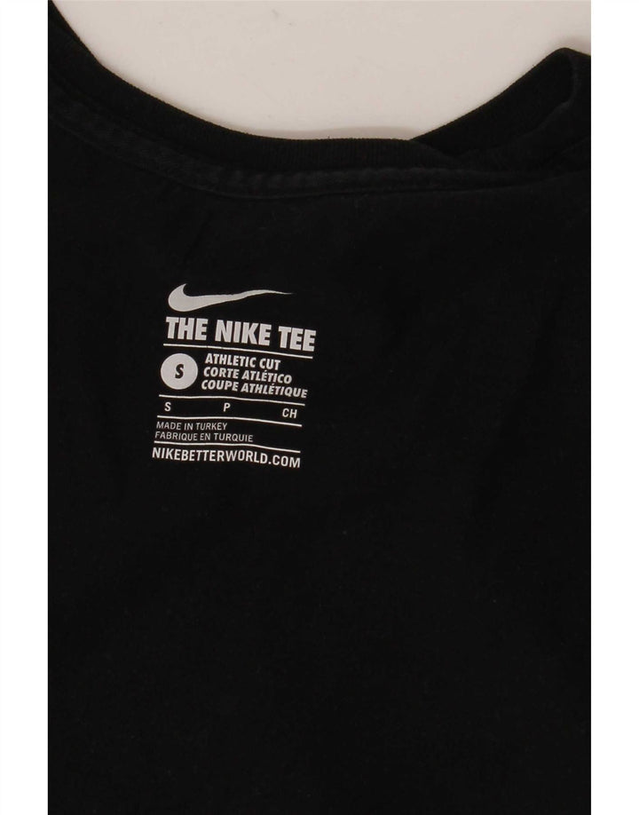 Nike Herre Athletic Cut Grafisk T-Shirt Top Lille Sort