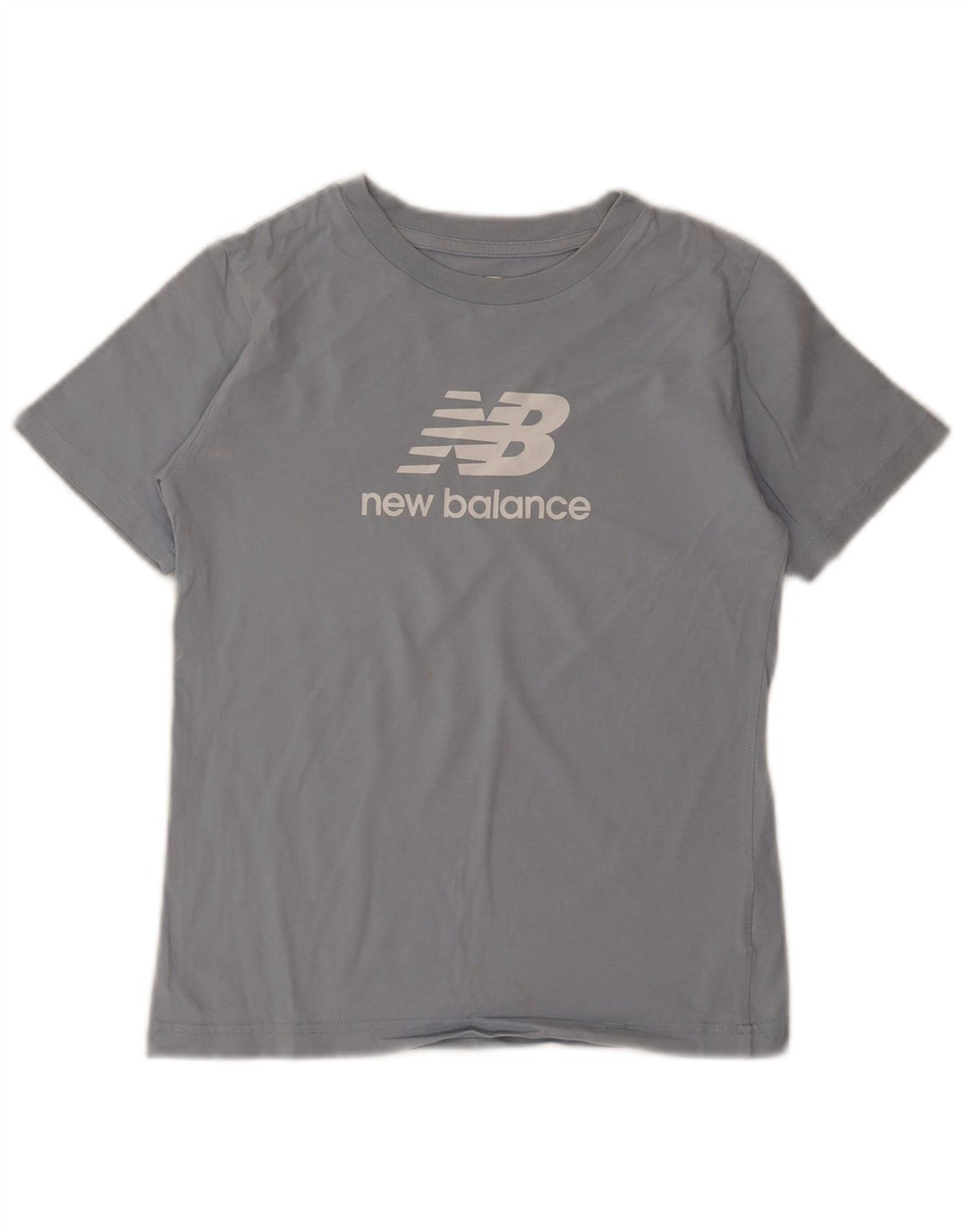 New Balance drenge grafisk t-shirt top 9-10 år mellemblå
