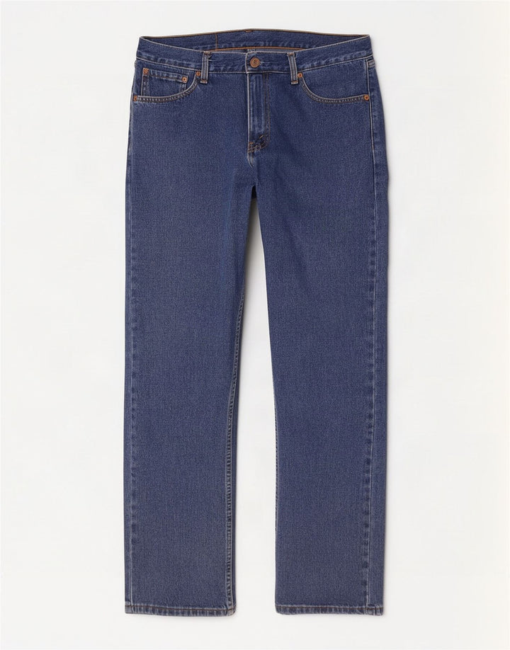Levi's Herre 581 Straight Jeans W34 L34 Blå