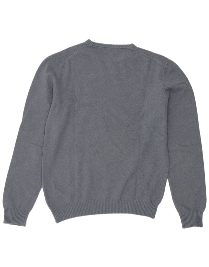 Sisley Dame sweater med rund hals DK 16 Stor grå uld