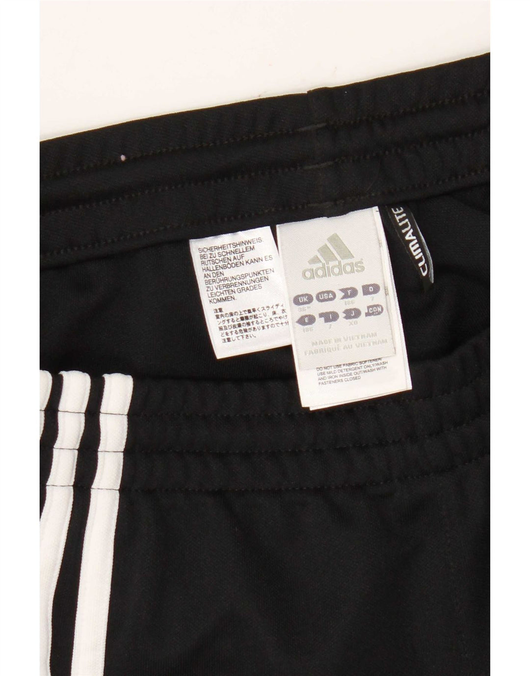 Adidas Træningsdragtsbukser til mænd Stor sort polyester
