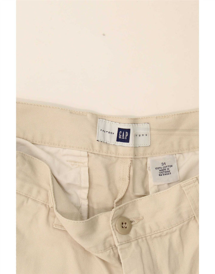 Gap Herre Chino Shorts W31 Medium Beige Bomuld