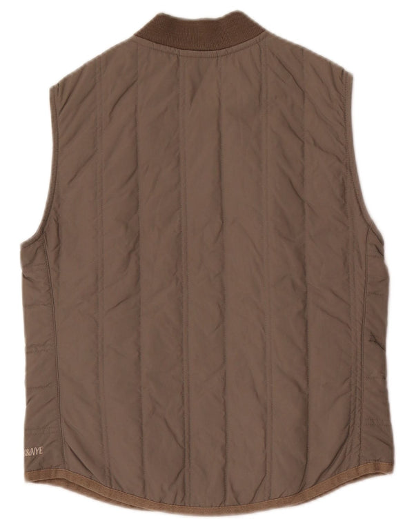 Murphy & Nye Womens Polstret Gilet UK 10 Lille brun polyamid
