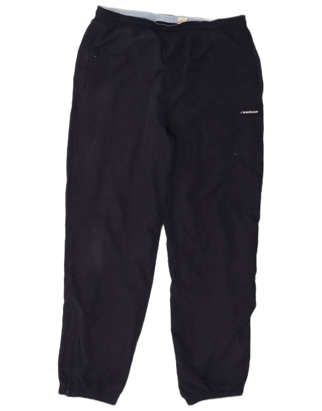 Reebok Herre træningsdragt Bukser Joggers Large Navy Blue Polyester
