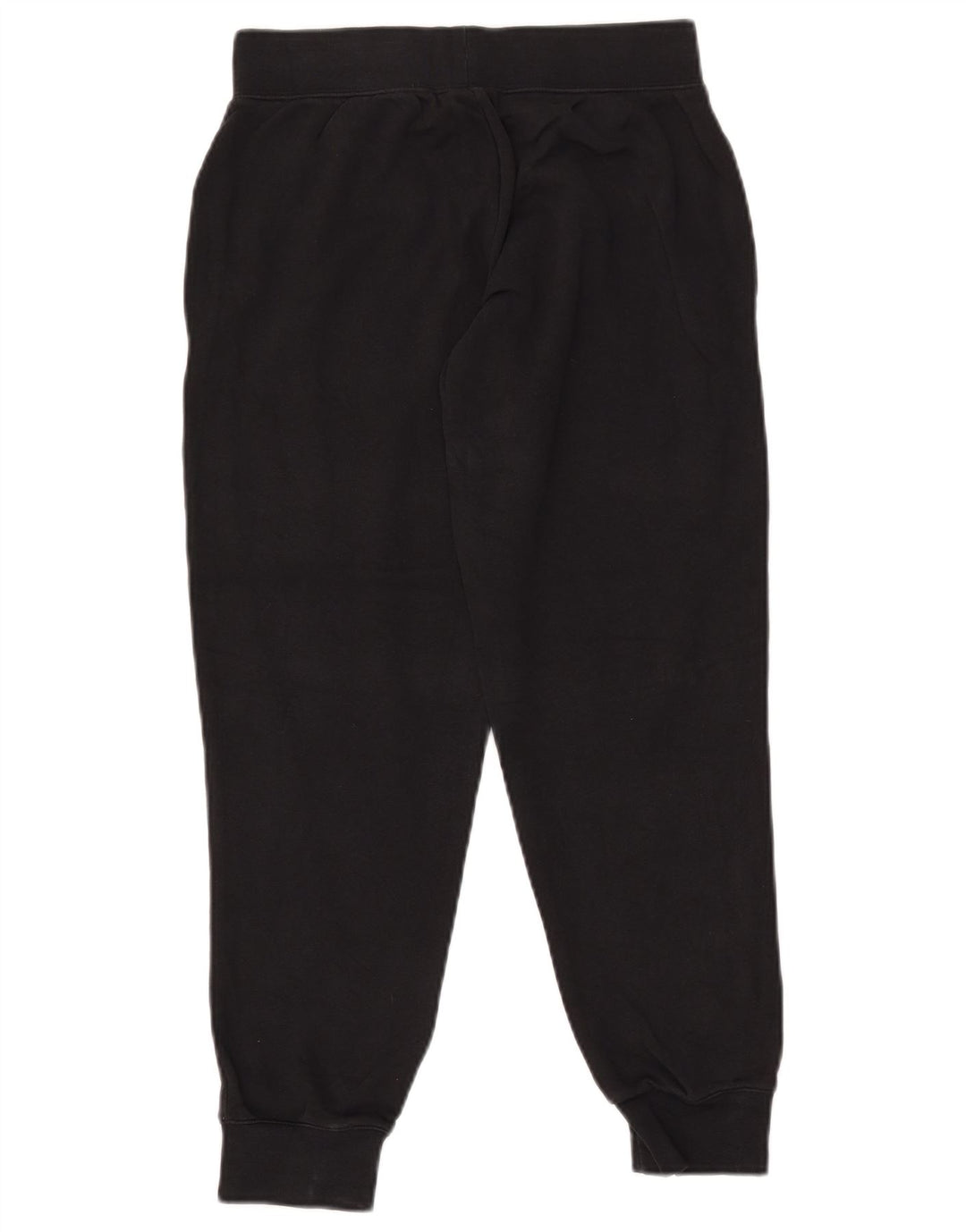 NIKE Womens Tracksuit Trousers Joggers UK 12 Medium  Black Cotton