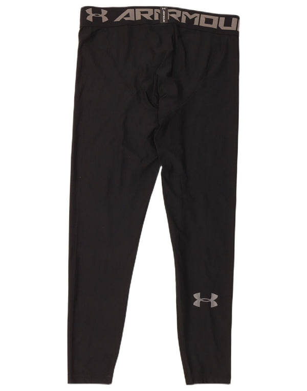 Under Armour Mens Graphic Leggings XL Black Polyester