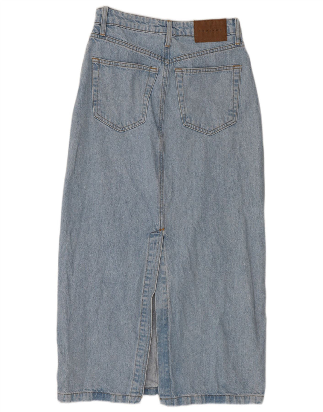 Topshop Dame Denim Nederdel UK 8 Small W26 Blue