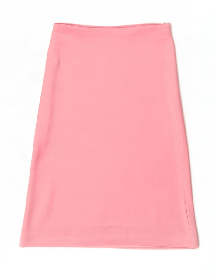 Zara Dame A-Line nederdel Medium W30 Pink Polyester