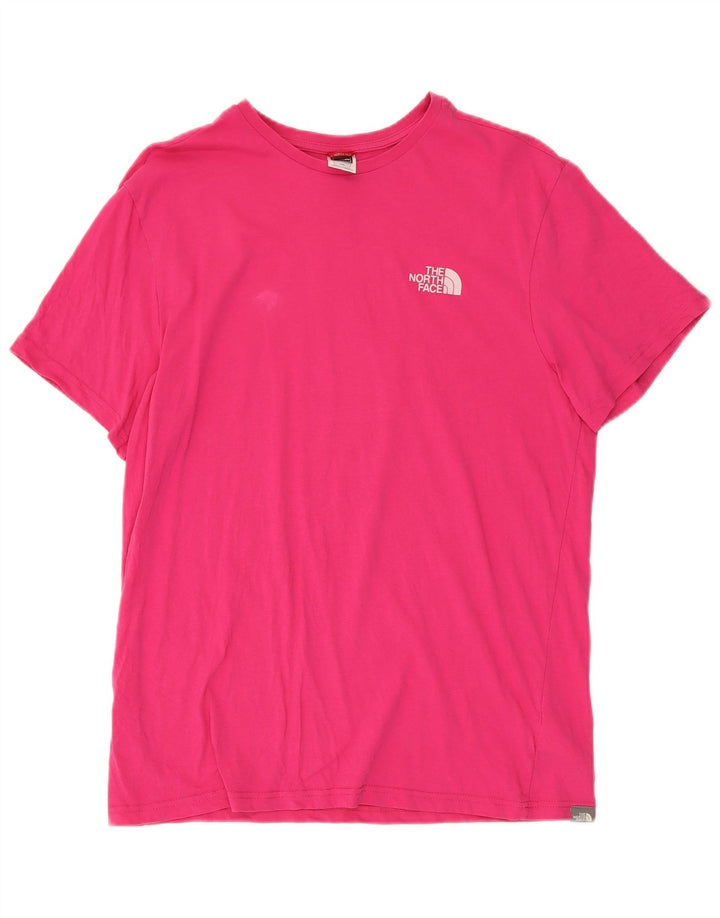 The North Face Herre T-Shirt Top Stor Pink Bomuld