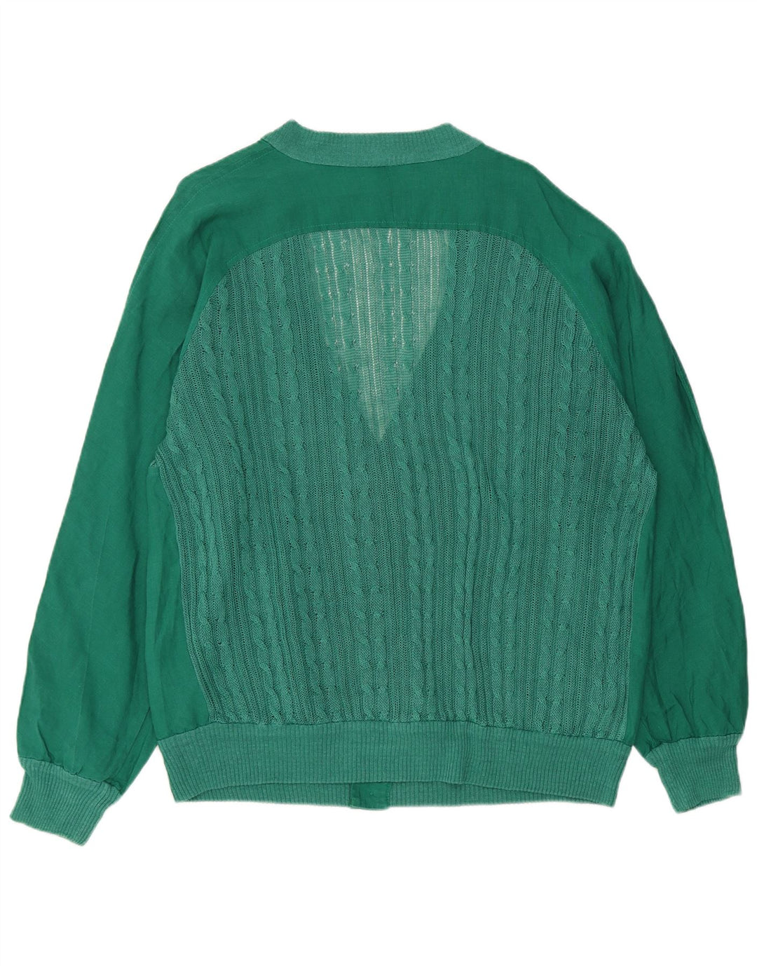 Vintage herre cardigan sweater IT 44 XL Grøn