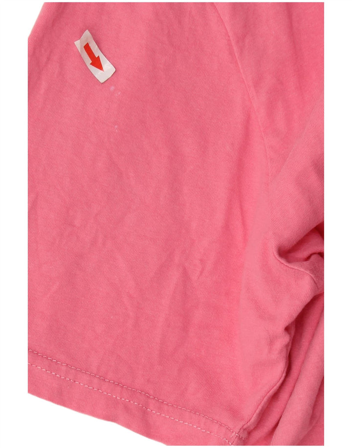 TOMMY HILFIGER Herre T-shirt Top Lille Pink Bomuld