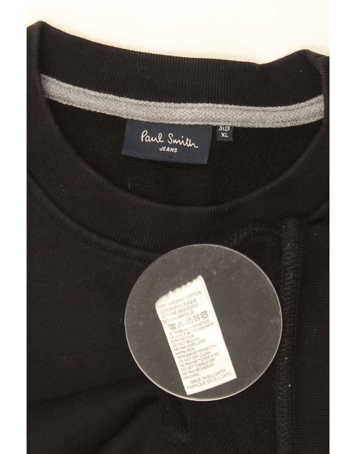 Paul Smith Sweatshirt-trøje til mænd XL Sort bomuld