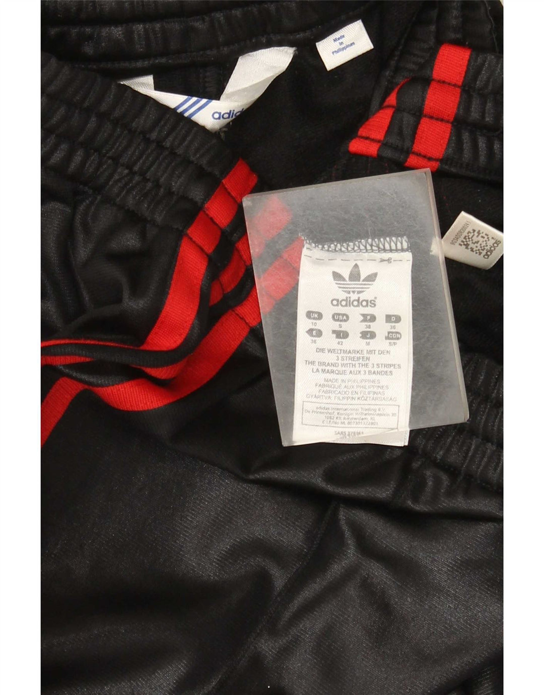 Adidas Dame træningsdragt Bukser Joggers UK 10 Small Black Polyester