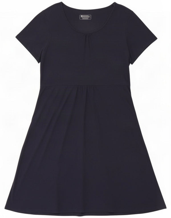 Mountain Warehouse Dame A-Line Kjole UK 18 XL Navy Blue Cotton