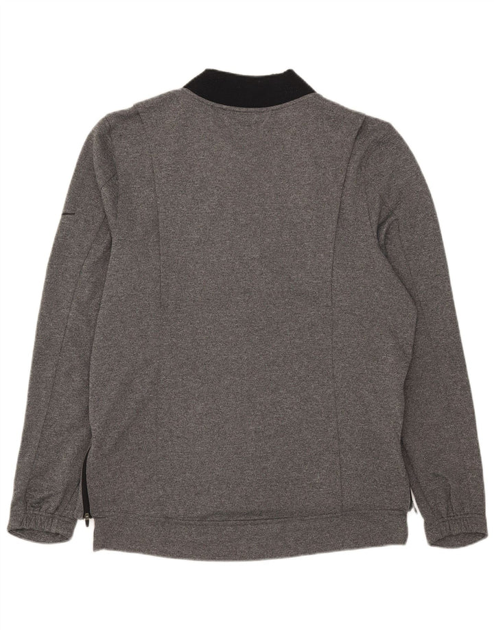 Nike Herre Dri Fit træningsdragt Topjakke Stor Grå Polyester