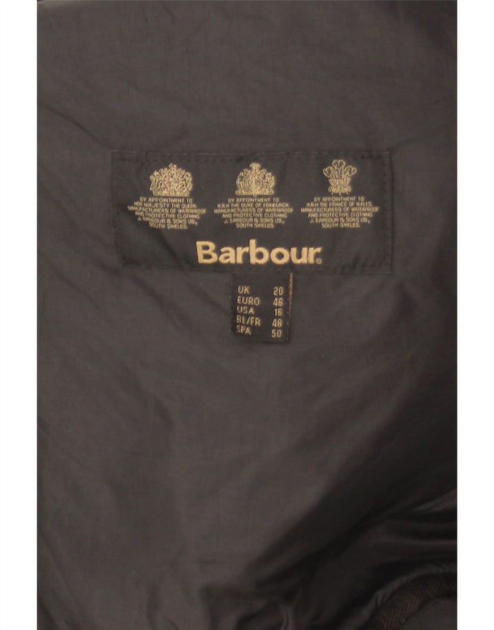 Barbour Quiltet jakke til kvinder UK 20 2XL Sort