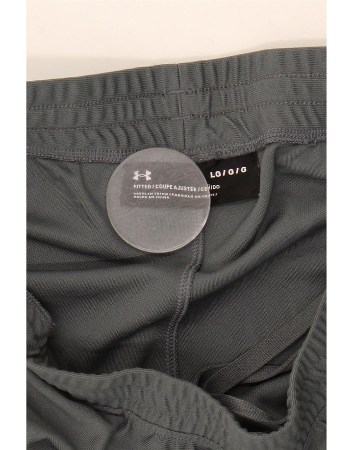 UNDER ARMOUR Træningsdragtsbukser til mænd Stor grå farveblok