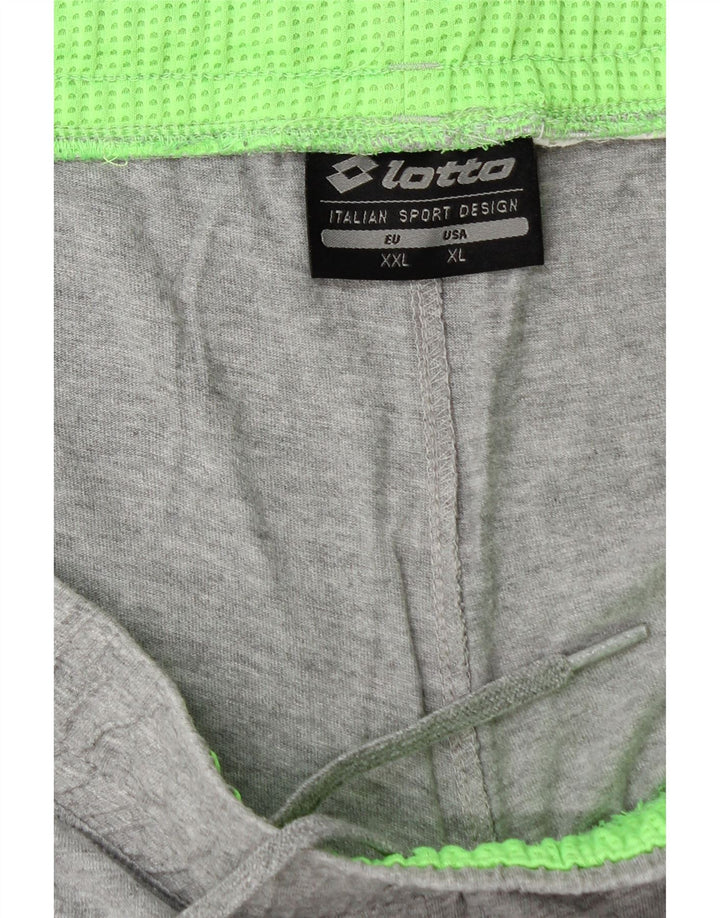 Lotto Herre grafiske sportsshorts 2XL Grå