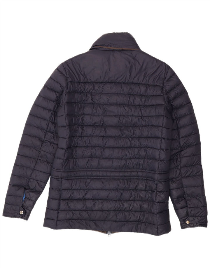 INVICTA Mens Padded Jacket UK 42 XL Navy Blue Polyamide