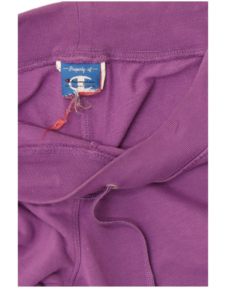 Champion Womens træningsdragt Bukser UK 12 Medium Purple
