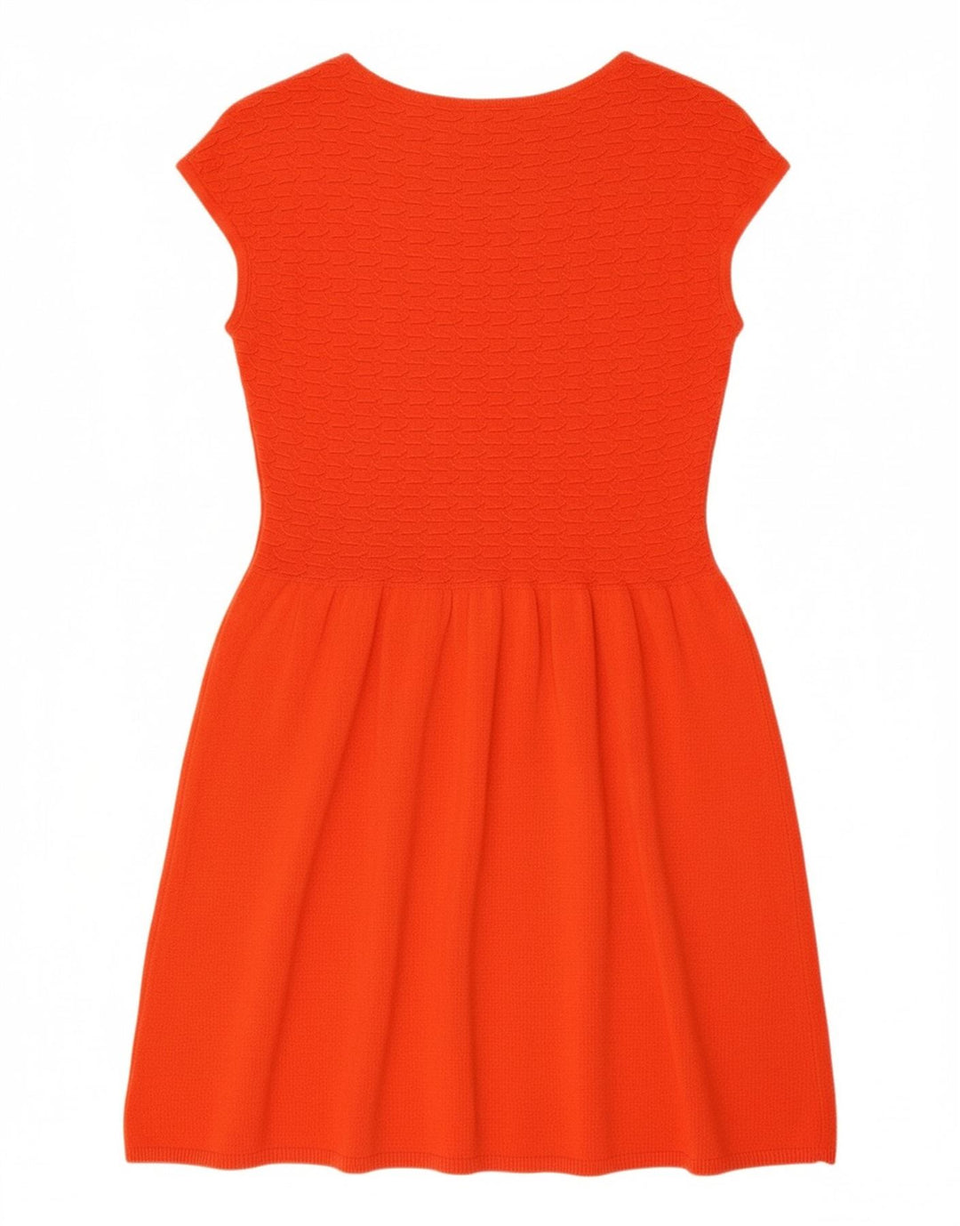 BENETTON Womens Jumper Dress UK 4 XS Red
