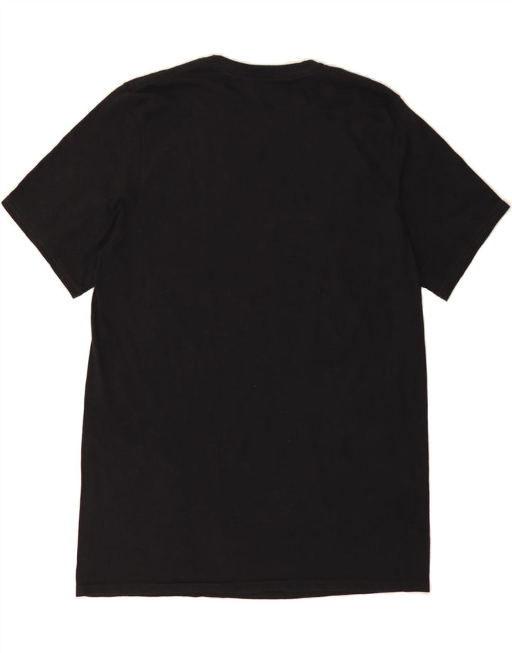 RUSSELL ATHLETIC Mens Graphic T-Shirt Top Large Black Cotton Vintage Russell Athletic and Second-Hand Russell Athletic from Messina Hembry 