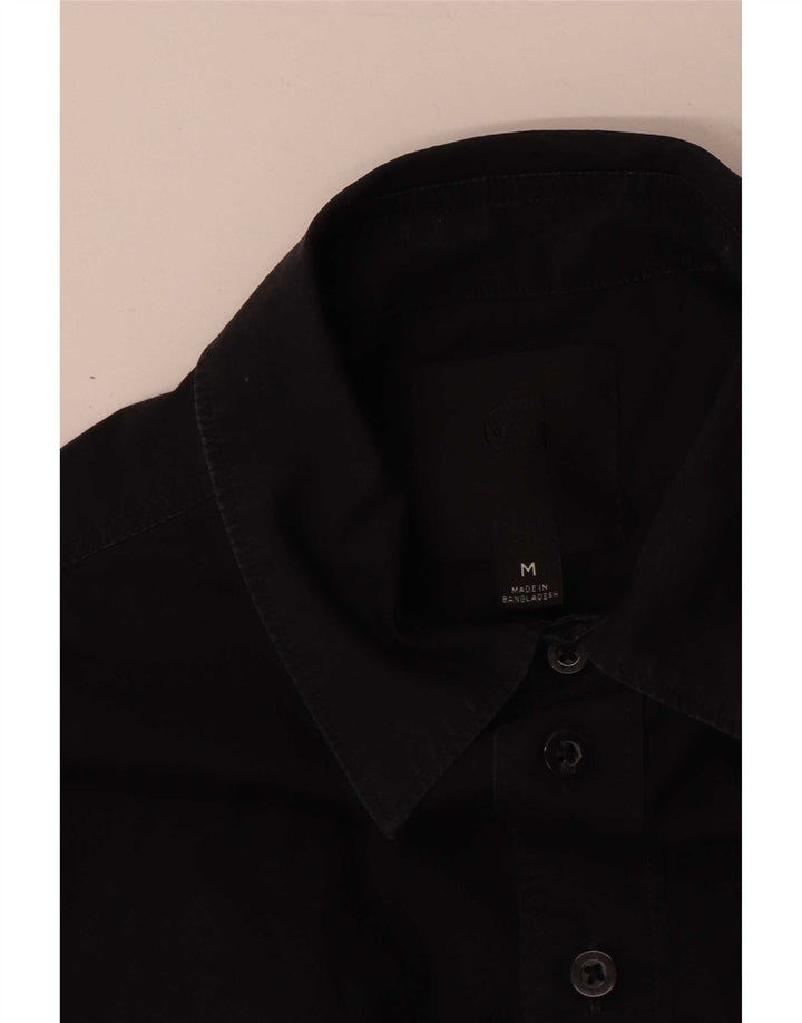 G-Star skjortekjole til kvinder UK 12 Medium Sort bomuld