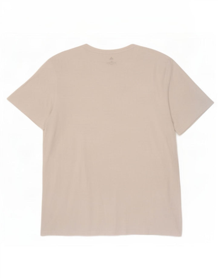 Adidas Herre T-Shirt Top XL Hvid Bomuld