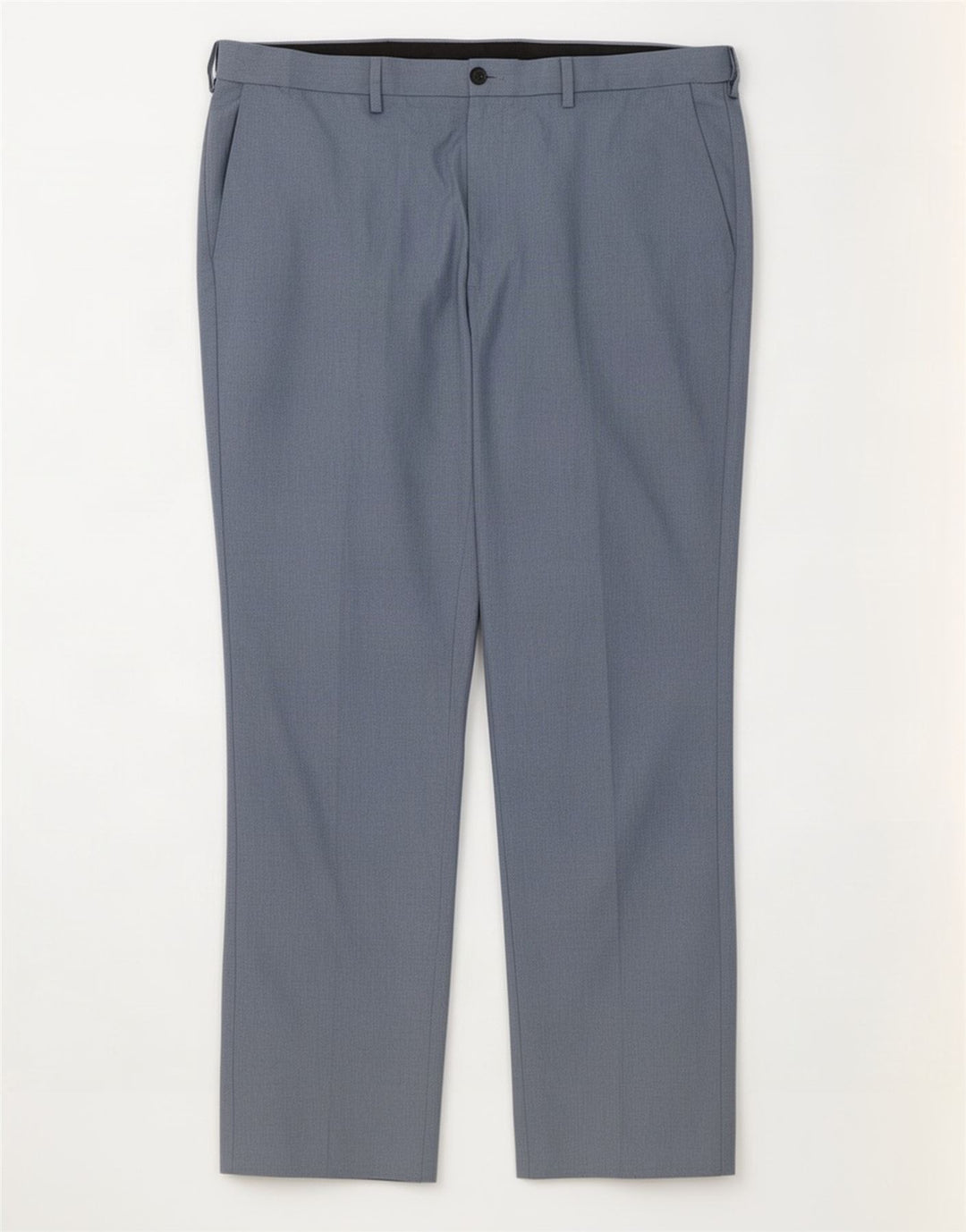 Marks & Spencer Herre Regular Fit Chinobukser W40 L31 Blå polyester