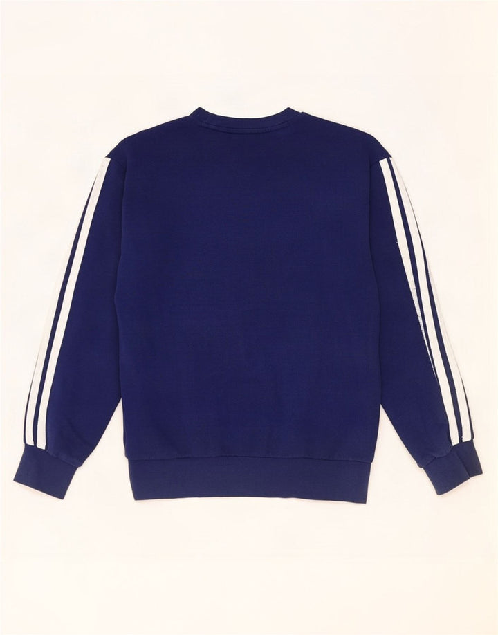 Adidas sweatshirt til mænd Medium marineblå bomuld