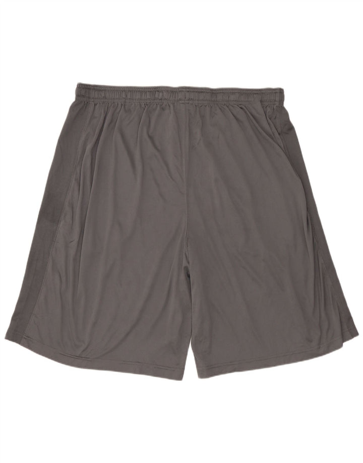RUSSELL ATHLETIC Sportsshorts til mænd 2XL Grå Colourblock Polyester