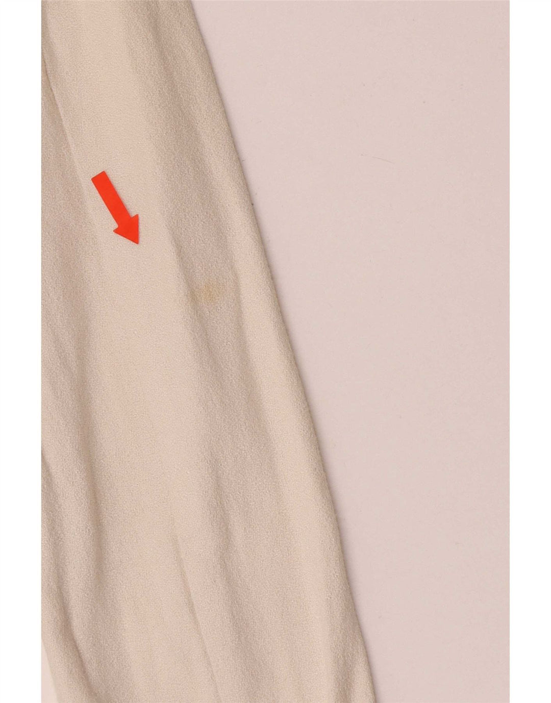 Valentino Dame Crop 1 Knap Blazer Jakke IT 44 Medium Off White Bomuld