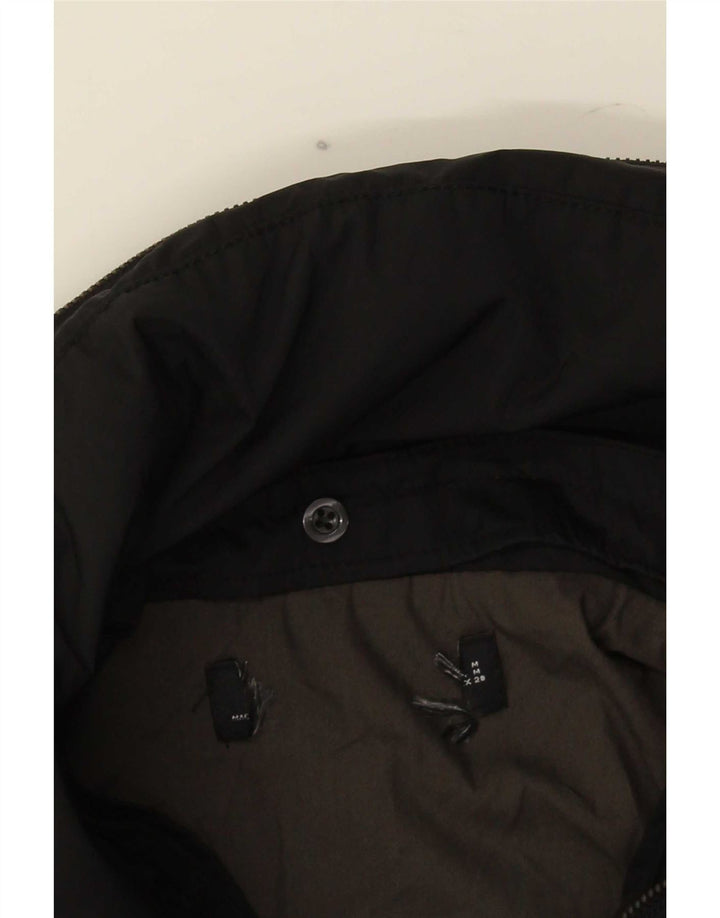 Vintage Dame Bælte Utility Jacket UK 12 Medium Sort
