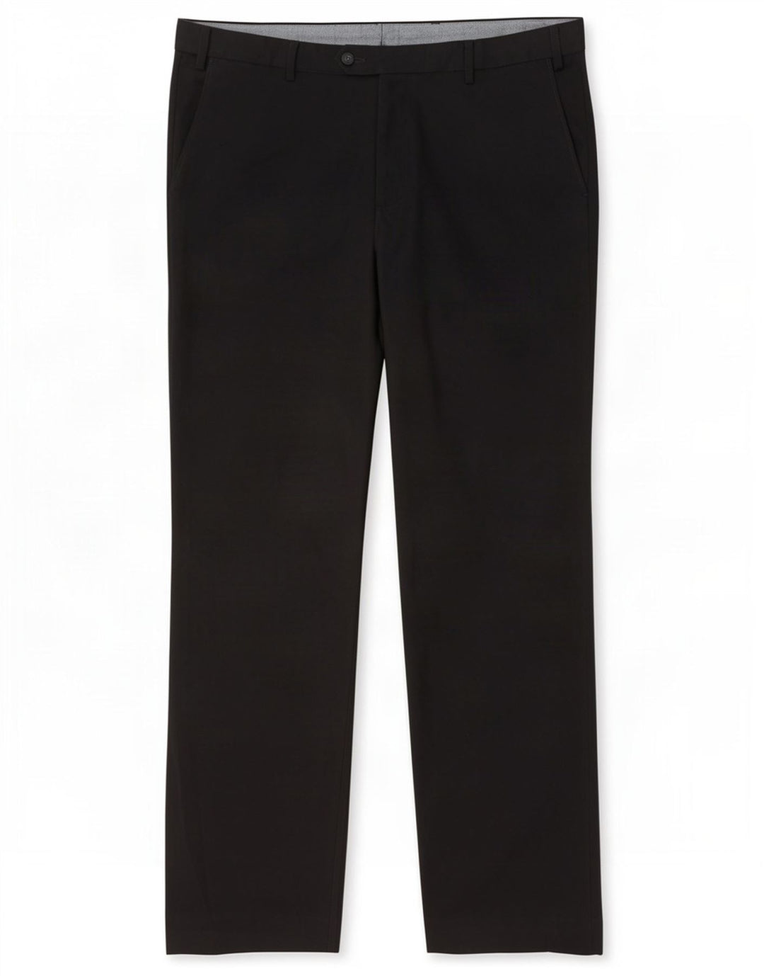 Marks & Spencer Herre Regular Suit Bukser W38 L31 Sort Polyester