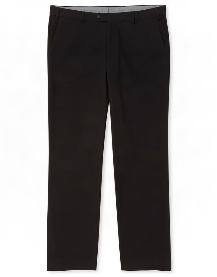 Marks & Spencer Herre Regular Suit Bukser W38 L31 Sort Polyester